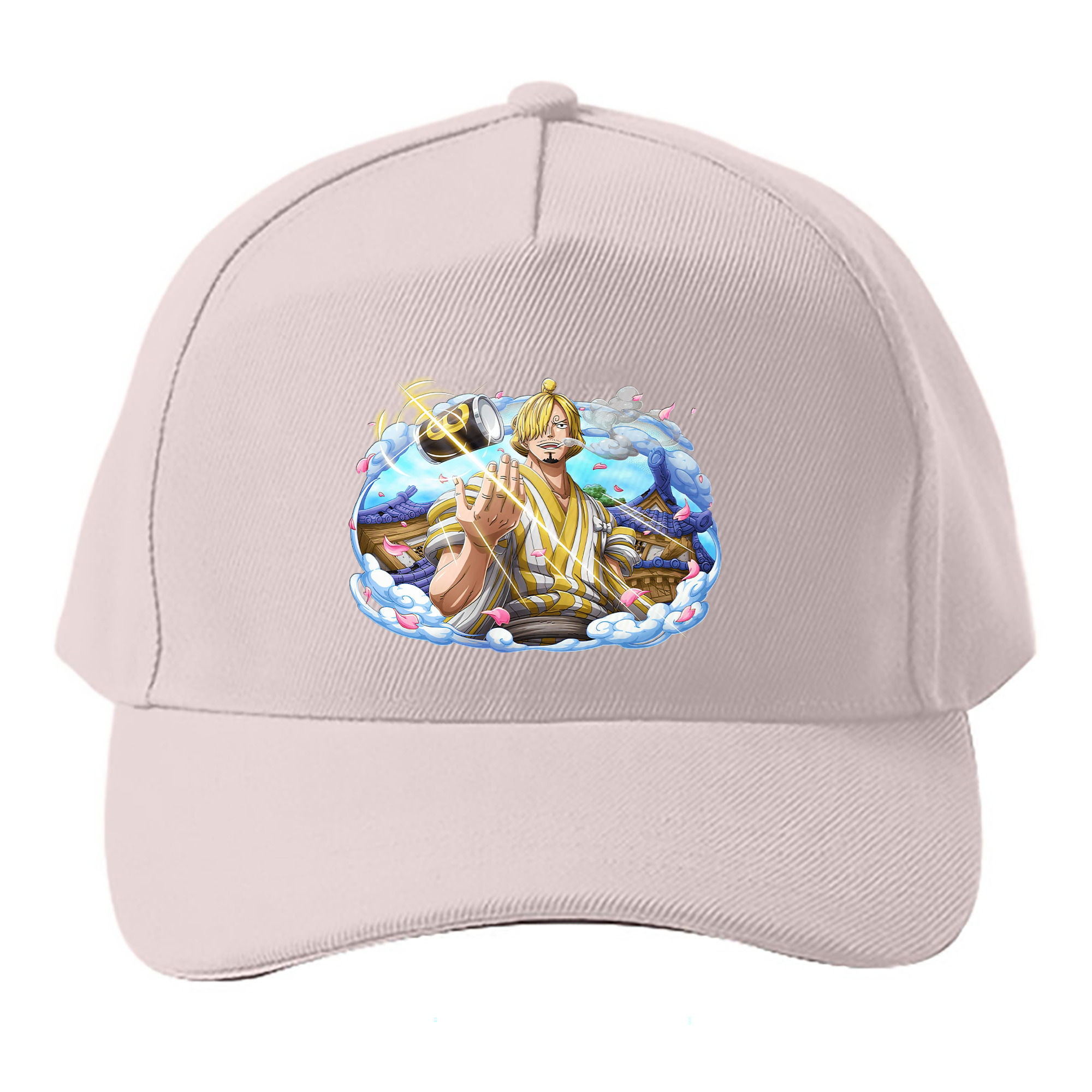 （画像用） ワンピース サンジ ONE PIECE Sanji ベースボールキャップ 綿100％ 男女兼用 帽子 スポーツ